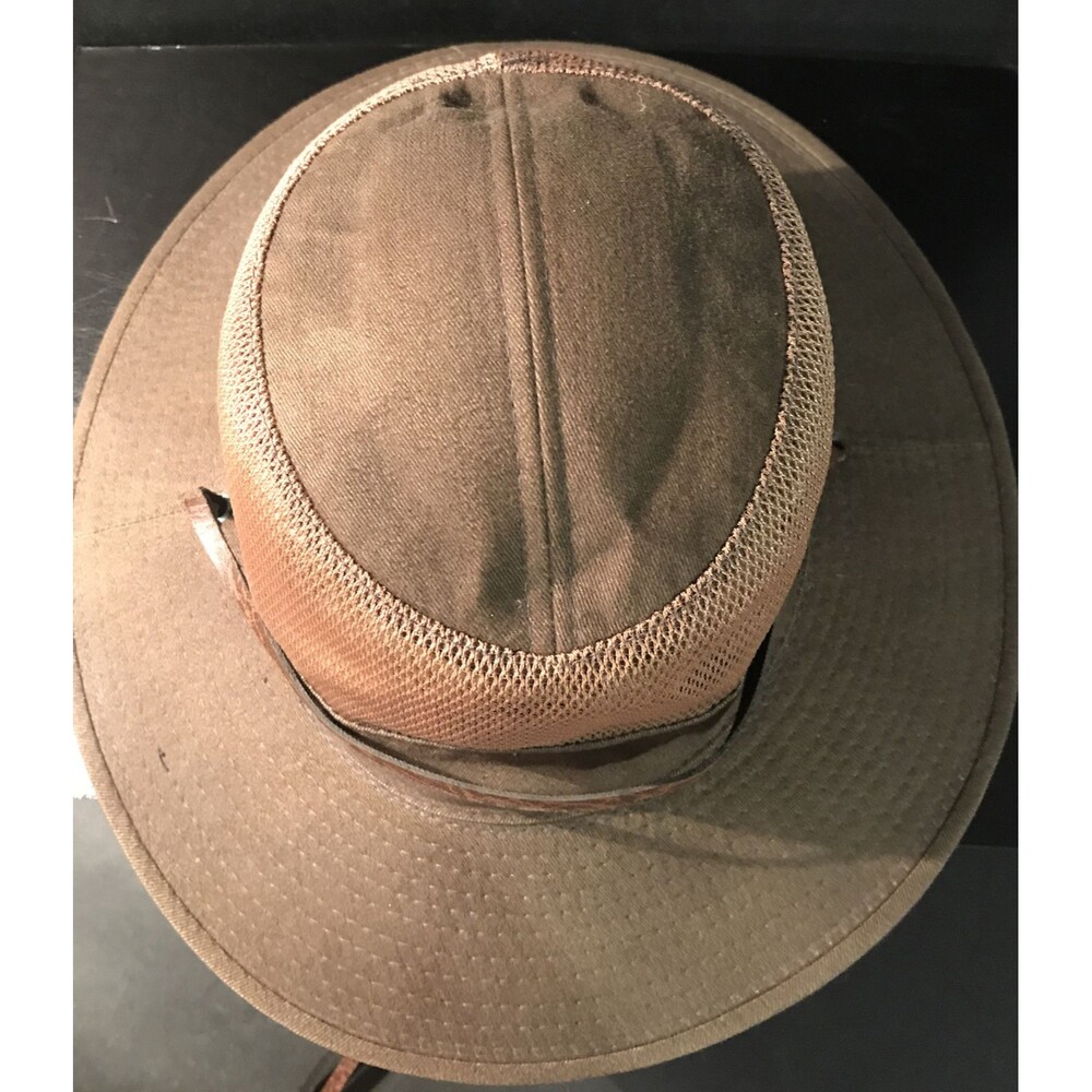 J Hats Safari Bush Hat S Olive Outdoor Mesh Hiking - Picture 2 of 5